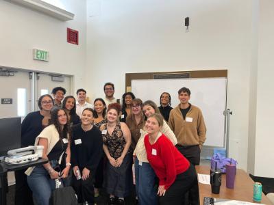 LMU undergraduate interns at LSJLC Summer 2026